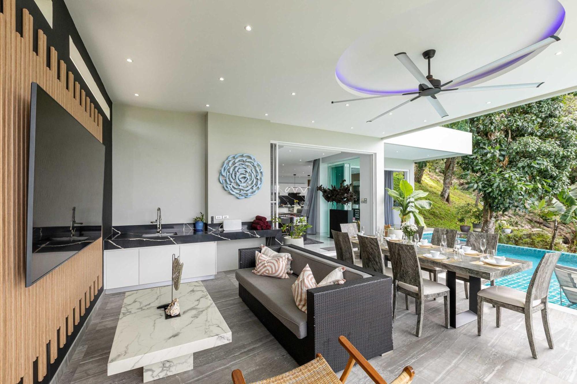 Seaview Three Bedroom In Bangtao Area Feriehus Phuket